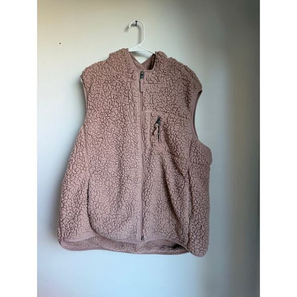 Weatherproof Jackets & Blazers - Weatherproof Pink Sherpa Vest XXL